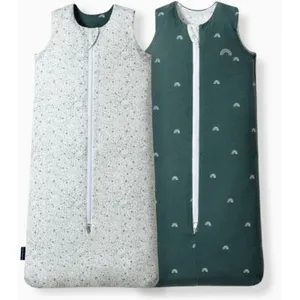 Les petites billes Gigoteuse réversible 4 saisons verte écureuils 6-18 mois pas cher