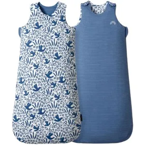 Les petites billes Gigoteuse réversible 4 saisons oiseaux 0-6 mois pas cher