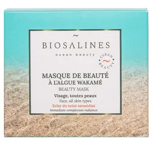 Biosalines Masque de Beauté à l'Ague Wakamé 50ml pas cher