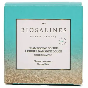 Biosalines Shampooing Solide à l’Huile d’Amande Douce 75g pas cher