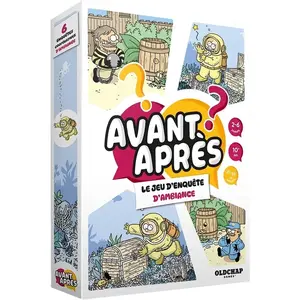 Jeu d’ambiance OldChap Avant Après pas cher