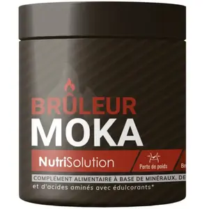 Brûleur Graisse Moka Nutrisolution 150gr pas cher
