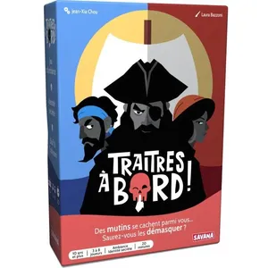 Savana Traîtres à bord - Jeu de société - BLACKROCK pas cher