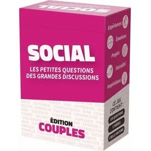 Cartamundi Savannah SOCIAL Couples - Jeu de Société pour Améliorer la Communicati... pas cher