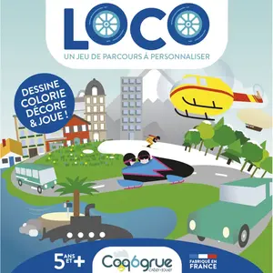 Loco - Jeu De Parcous À Personnaliser pas cher