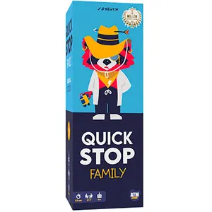Asmodee Juegos Jeu De Société Quick Stop Family pas cher