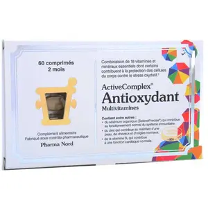 Pharma Nord ActiveComplex Antioxydant 60 comprimésVendu paratida-sante-discount-fr