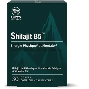Phytoresearch Shilajit B5 30 gélules pas cher