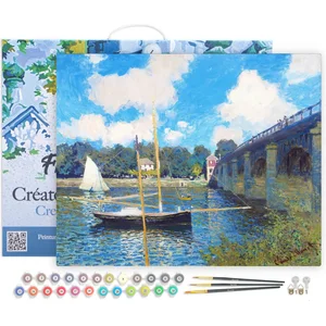 Figured'Art Schilderen op Nummer Volwassenen met lijst - De Brug bij A... pas cher