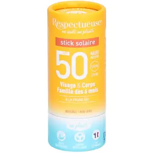AUTRE Respectueuse Stick Solaire Spf50 pas cher