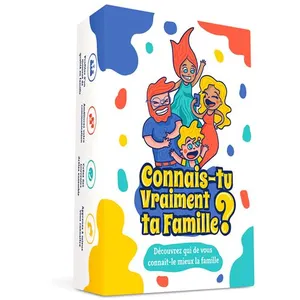 Connais-tu Vraiment ta Famille Le Jeu Familial délirant Plein de devin... pas cher