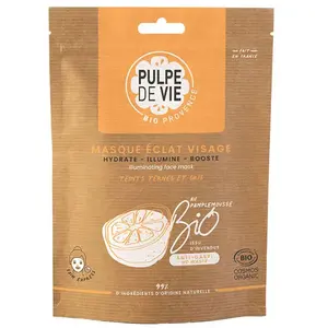 Pulpe de Vie Margar'Eclat Masque en Tissu Éclat Bio 15ml pas cher