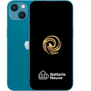 Apple Iphone 13 128go Bleu Reconditionné Batterie Neuve Grade Éco pas cher