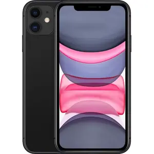 Bback Apple iPhone 11 5G Nano SIM 64 Go 6.1" Black Reconditionné Grade B pas cher