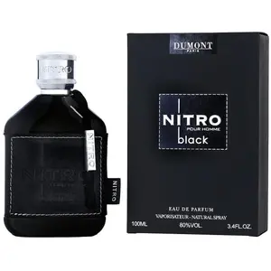 Comparateur de prix : Dumont Nitro Black Eau De Parfum Spray for Men 100ML