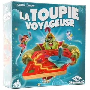 Jeu d ambiance Buzzy Games La Toupie Voyageuse pas cher