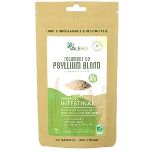 Valebio Psyllium Blond Bio 120g pas cher