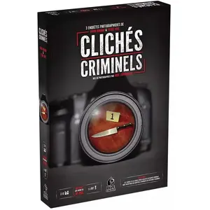 Jeu d'enquête Blue Cocker Clichés Criminels pas cher