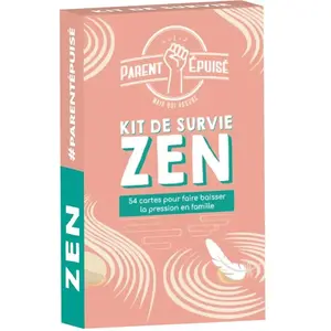 Asmodee Parent Epuisé - Kit De Survie Zen - Jeux De Société En Famille pas cher