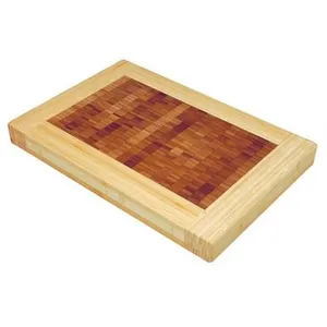 Billot de table bicolore bambou 46x31cm Dm Creation 00038 pas cher