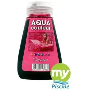 Colorant pour piscine - Fuchsia - Sans danger - 6 teintes différentesVendu parcdiscount