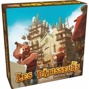 Bâtisseurs (Les) : Moyen âge - Asmodee - Jeu d'ambiance -Dès 10 ans pas cher