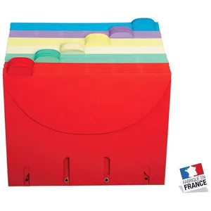 Smartfolder Assortis - Pack de 100 Pochettes de Rangement - format A4 pas cher