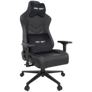 Siège Pc Gamer Oraxeat Mx850 - Noir/Gris/Simili Cuir/4d pas cher