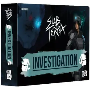 Extension Investigation - SUB TERRA - Mixte - Blanc - Multicolore - Adulte - 14 ans - Jeu de plateau - 30 min pas cher