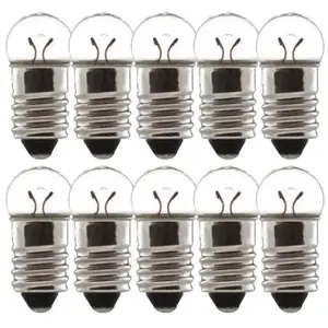 10x Ampoule Velo 6v 6w E10 A Visser Feu Dynamo Arriere Eclairage Solex...Vendu parrakuten