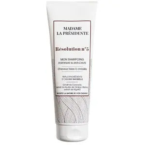Shampoing anti-chute pour cheveux lisses et ondulés Madame La Présidente Resolution n°5 - 25 - blanc - 250 ml pas cher