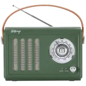 Radio Halterrego Vintage Vert 0-halradre pas cher