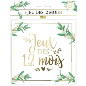 SUD TRADING Jeu des 12 Mois Vive les Mariés pas cher
