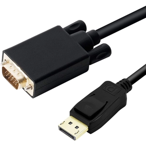 MICRON - RAM ENTERPRISE DLH DY-TU4696B - Câble adaptateur - DisplayPort (M) verrouillé pour HD-15 (VGA) (M) - 2 m - support 1080 p 60 Hz pas cher