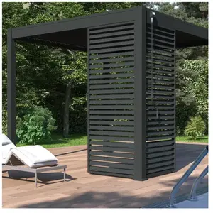 Panneau brise-vue horizontal 1M Ombrea vs - Anthracite pas cher