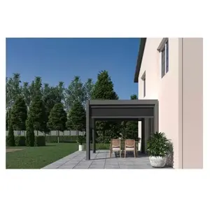 Pergola bioclimatique - OMBREA - Autoportante - 300x300xH.258cm - Lame... pas cher