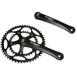 Stronglight Pedalier route compact 50-34d l170 strong impact noir pas cher
