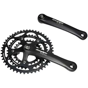 PEDALIER ROUTE STRONGLIGHT  8-9V. IMPACT NOIR 170mm 48-38-28 (AXE CARRE 115mm) pas cher