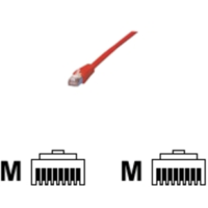 MCL Samar câble de réseau - 50 cm - rouge