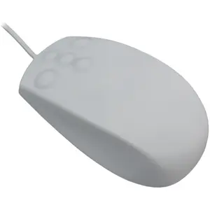 MCL MCL-SAMAR Souris optique étanche silicone - Blanc (Filaire), Souri... pas cher