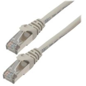 Comparateur de prix : Câble réseau MCL - 30 cm Catégorie 6 - Paire torsadée écrantée - Gris