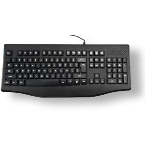 MCL Samar ACK-294/N - Clavier - USB - AZERTY - Europe - noir pas cher