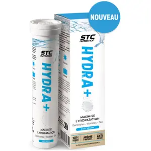 STC NUTRITION Hydra+ Chaleur, sport, voyage, alcool, fatigue - 20 pastilles