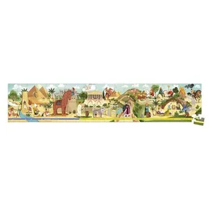 Puzzle 100 pièces Janod Frise Antiquité avec Poster pas cher
