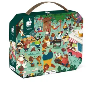 JANOD Puzzle la cousinade des ours pas cher