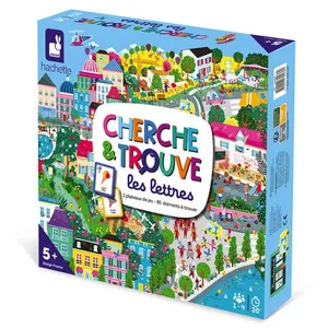 Jeu de société Janod Cherche et trouve les lettres pas cher