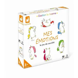 Jeu de stratégie Janod Gaston La Licorne Mes émotions pas cher