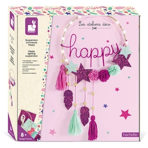 Kit créatif Janod supsension lumineuse happy pas cher