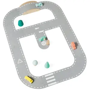 Comparateur de prix : Circuit voitures Janod Bolid Circuit Feutrine