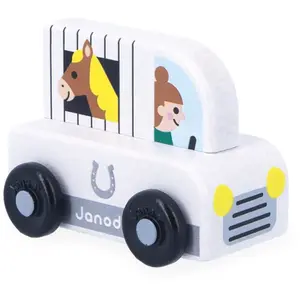 Janod - Cross Roads - Houten paardentrailer pas cher